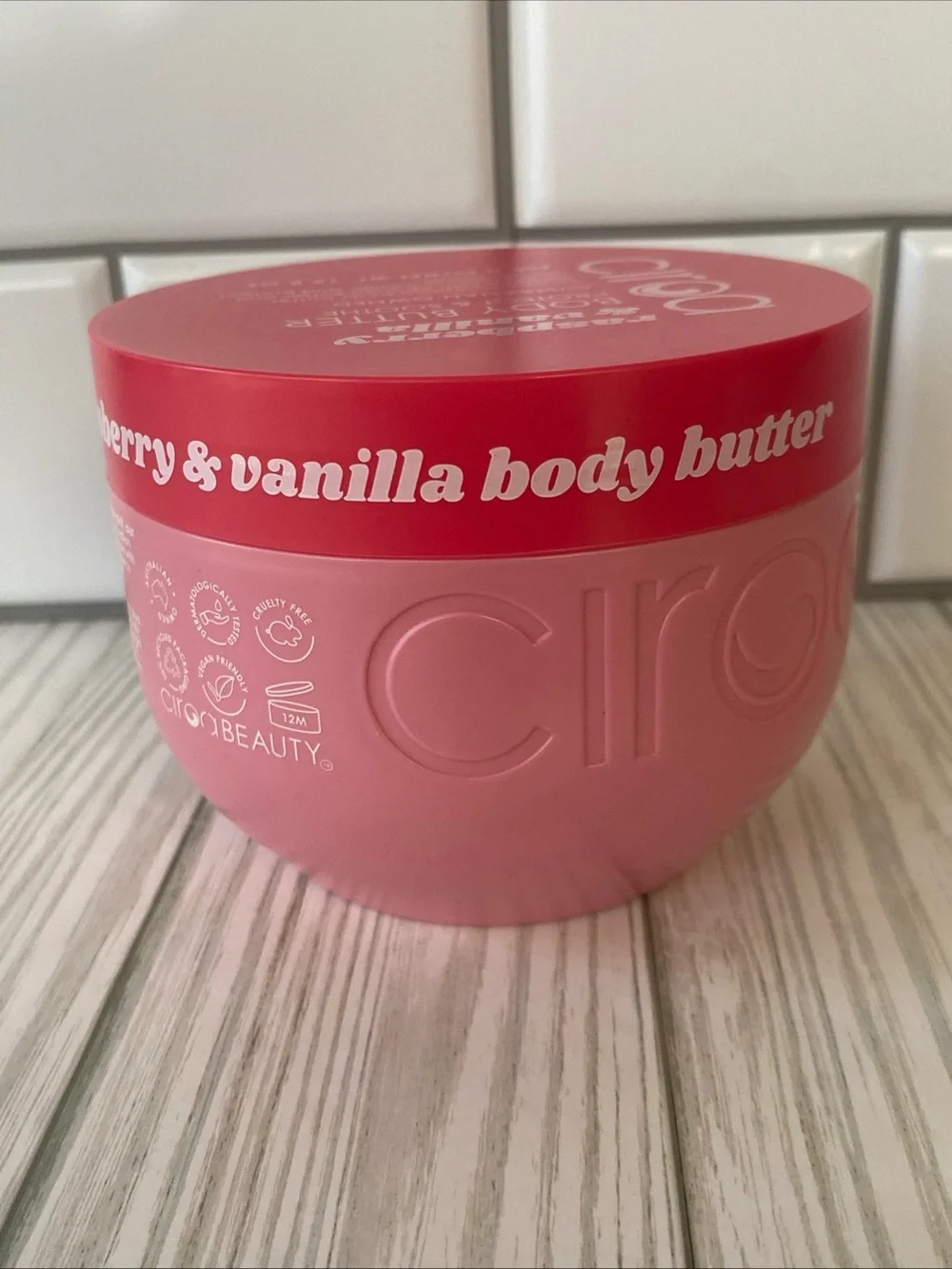 CIROA Body Butter *Raspberry & Vanilla* Vegan Friendly